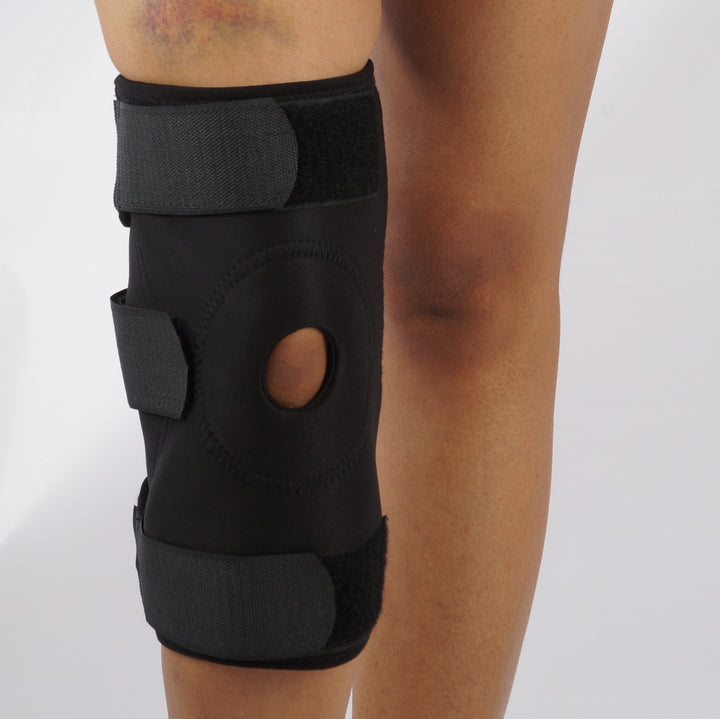 HINGED KNEE WRAP (OPEN PATELLA)