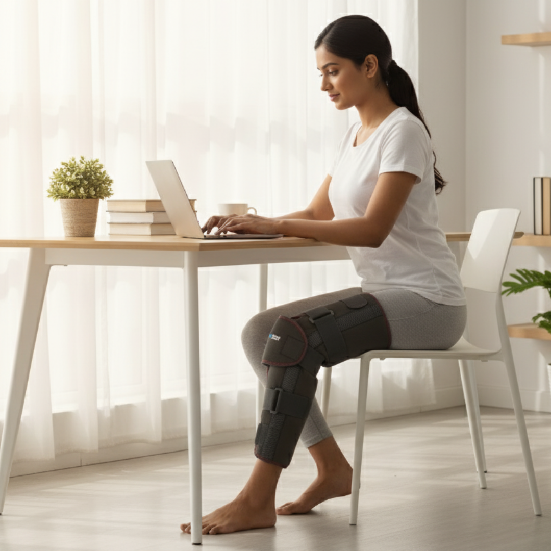 KNEE IMMOBILIZER Long