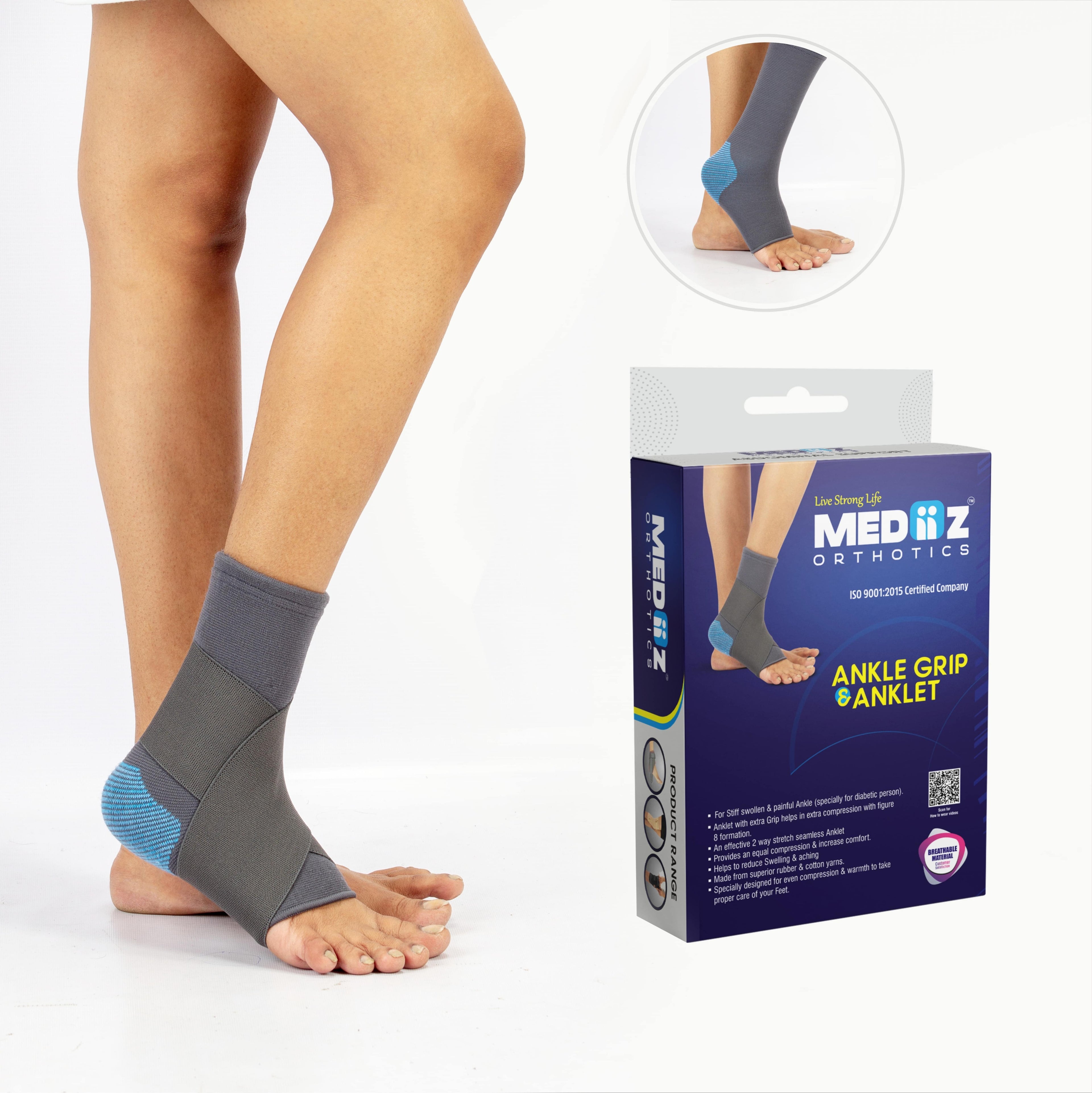 ANKLE BINDER WITH ANKLET (Single)